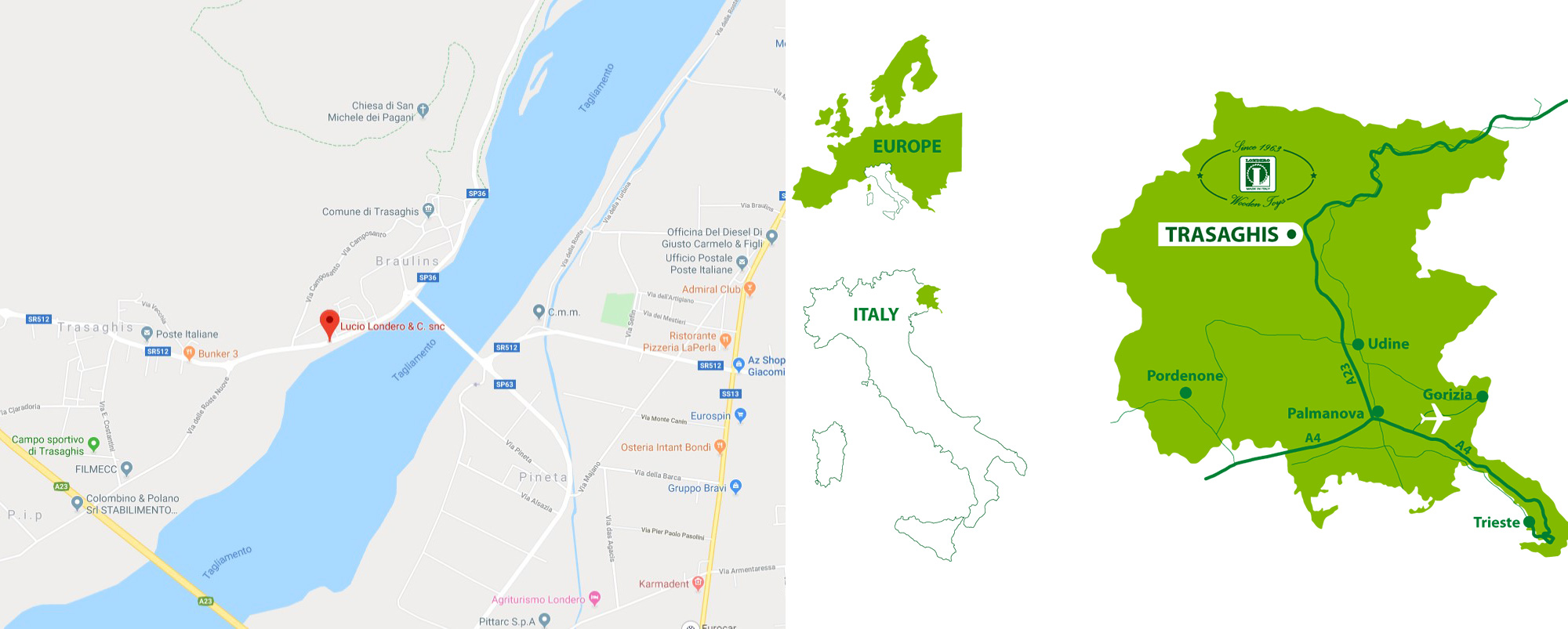 mappa londero